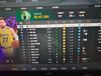 NBA2K OL2（端游）东契奇六书豪5500万