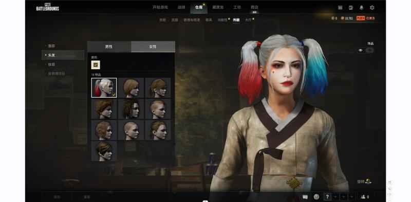 绝地求生（PUBG）小丑女-面容-1800GB