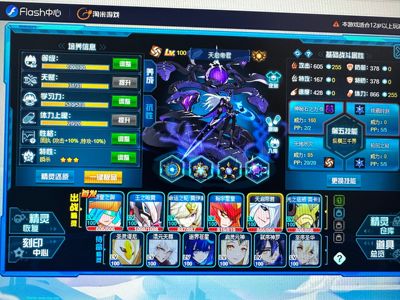 赛尔号（PC)【100级】赛尔号pc端游账号
