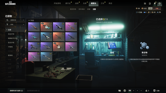 绝地求生（PUBG）权志龙AUG,ACE