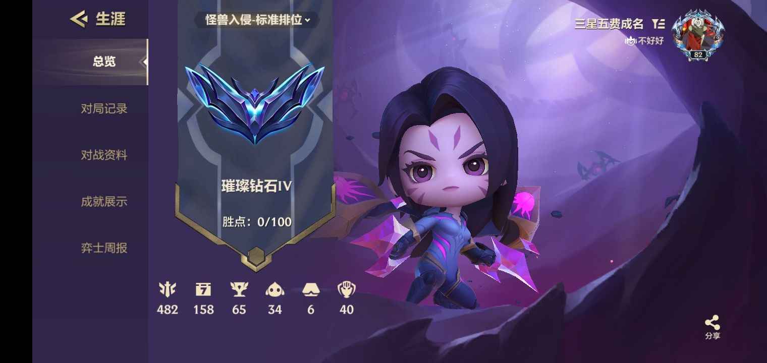 金铲铲之战（云顶之弈）【86级】便宜卖号看上来划算，有新棋盘