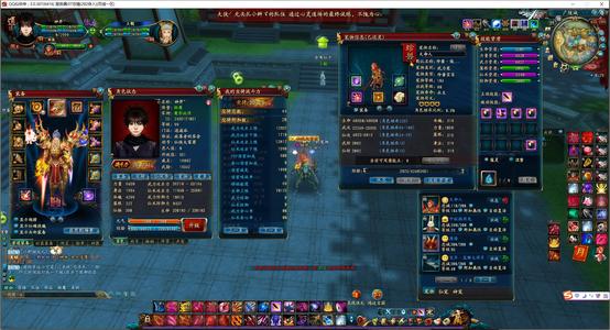 QQ仙侠传07忘情99卡级25万战力