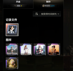 绝地求生（PUBG）瀚娜成长MK12白熊套金面