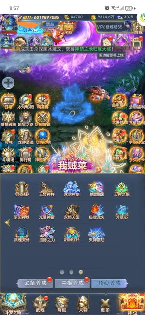 斗罗大陆（手游）【999级】区一60一五彩骨十一排大奖七窍