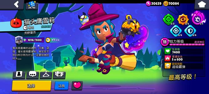 荒野乱斗【50英雄127皮肤】资源号，六至臻