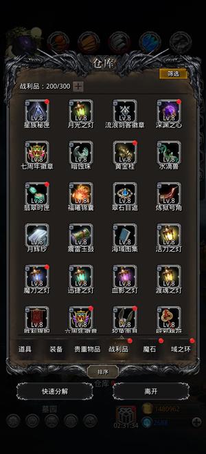 地下城堡2: 黑暗觉醒【999级】极品魔石90开局极品技巧万氪号