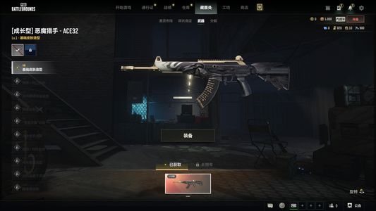 绝地求生（PUBG）恶魔ace.800票.粉电包