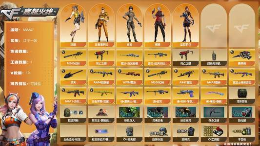 穿越火线（CF）商品标题将由系统生成