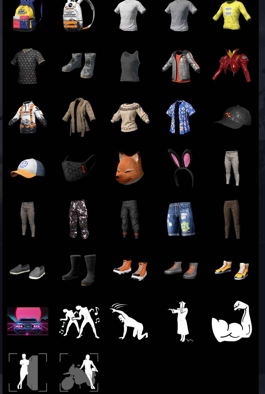 绝地求生（PUBG）210级精美多皮  