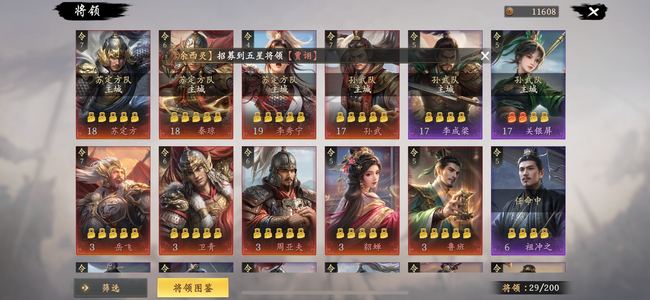王于兴师【17级】岳飞，双月卡