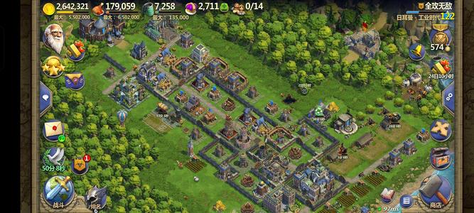 战争与文明【122级】全升的攻击重坦集结流