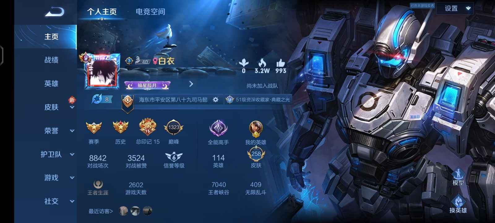 王者荣耀【114英雄258皮肤】贵九小号省标夏候