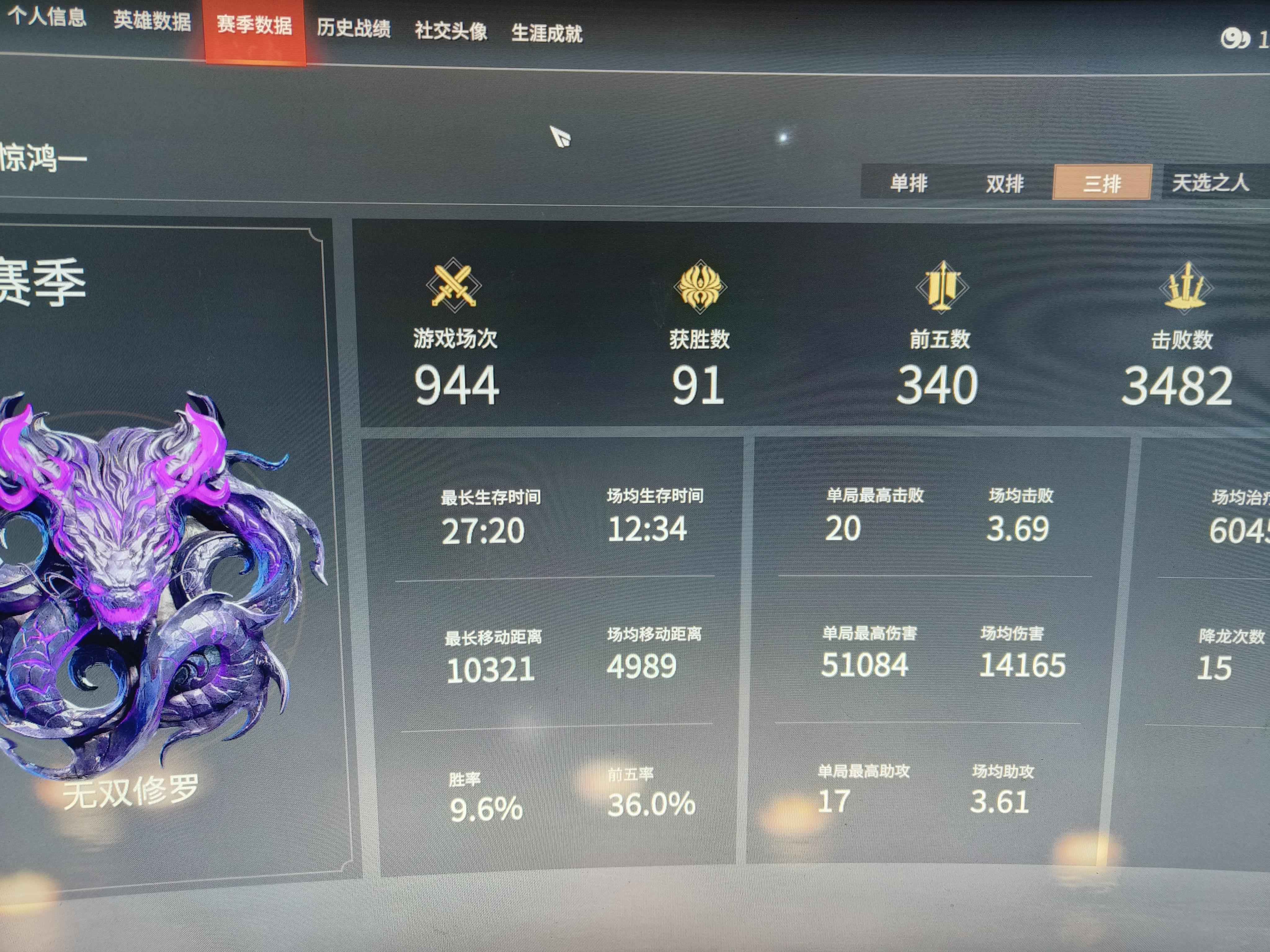 永劫无间（PC）【407级】历史国标十四