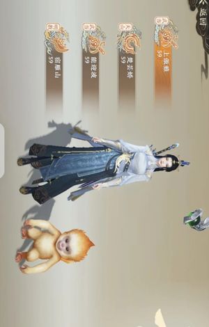 天龙八部2：飞龙战天【59级】4角色等级号
