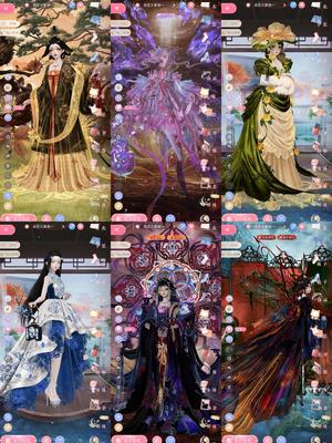 闪耀暖暖神木蜉蝣金册屏风双慕夏6w钻