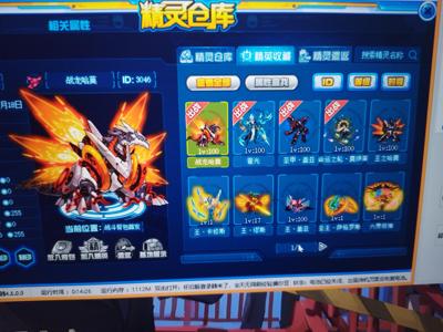 赛尔号（PC)【11级】三年费带表姐霍光成品号