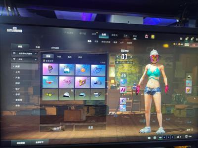 绝地求生（PUBG）双成长。带异色。老黑