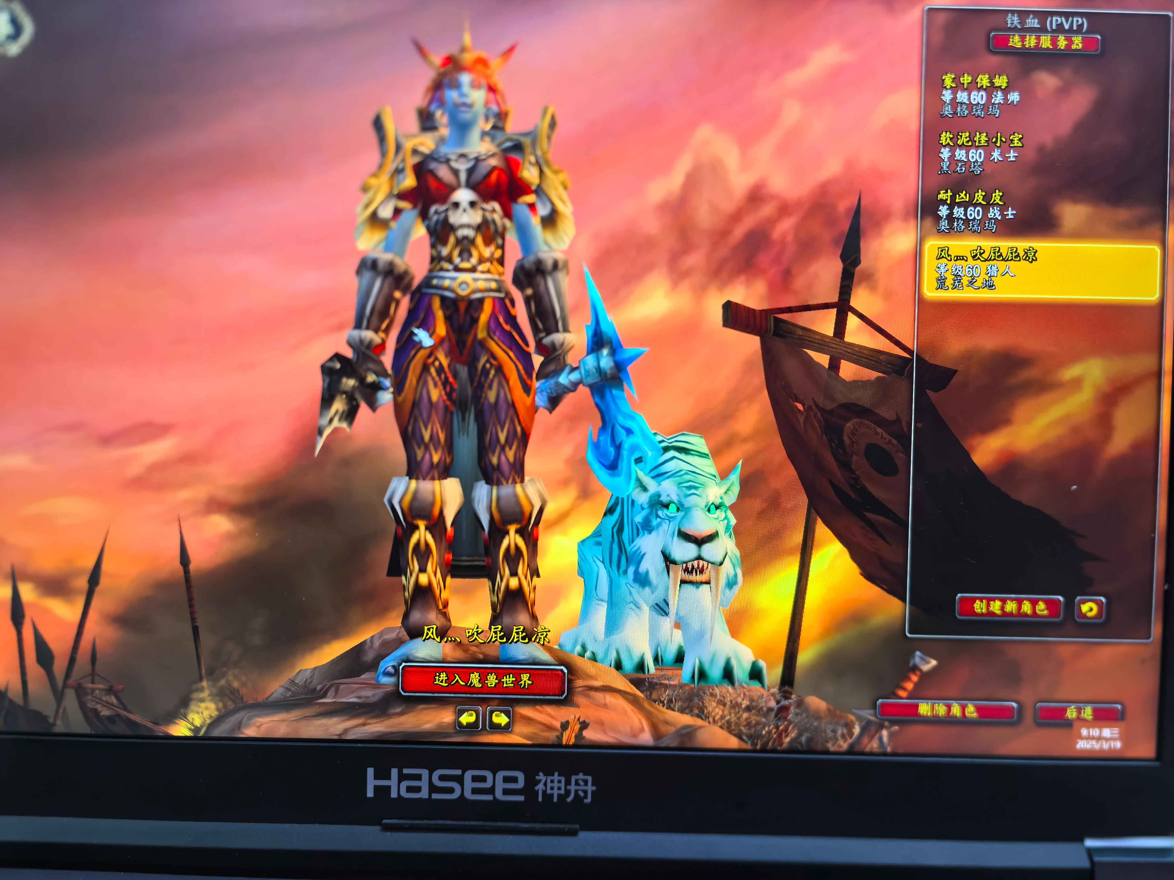 魔兽世界经典怀旧服（60级）【60级】5连黑翼输出毕业号taq前退坑