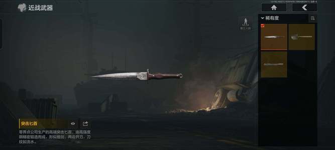 暗区突围【1级】cd148暗区突击匕首 仓库