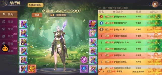 剑魂online【1000级】极品游戏号，六十二亿战力