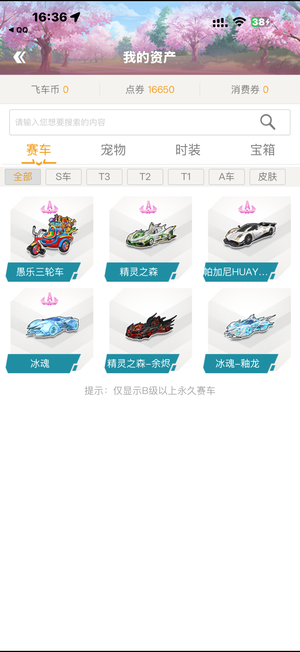 QQ飞车釉龙无宠物