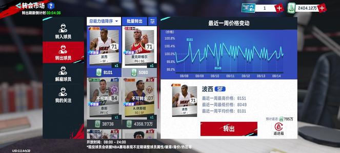 NBA巅峰对决【20级】满突ak七休斯顿带三千万多卡面