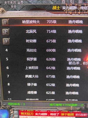 白蛇传奇【675级】新区排名第5 六百万战力