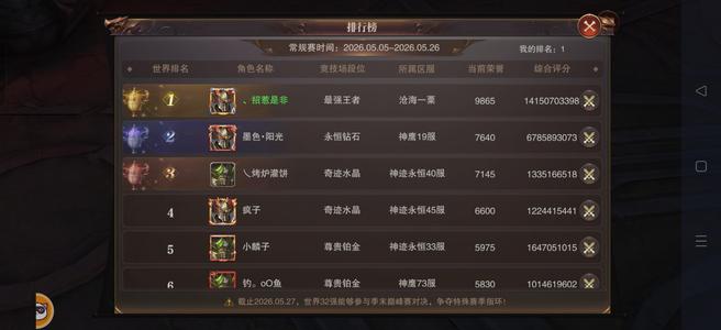 精灵盛典区服神迹永恒。各种第一 