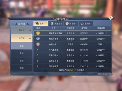 斗破苍穹手游【99级萧族·焚炎】苍穹二区榜一号