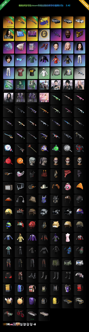 绝地求生（PUBG）全女团大厅双保时捷布加迪自用号