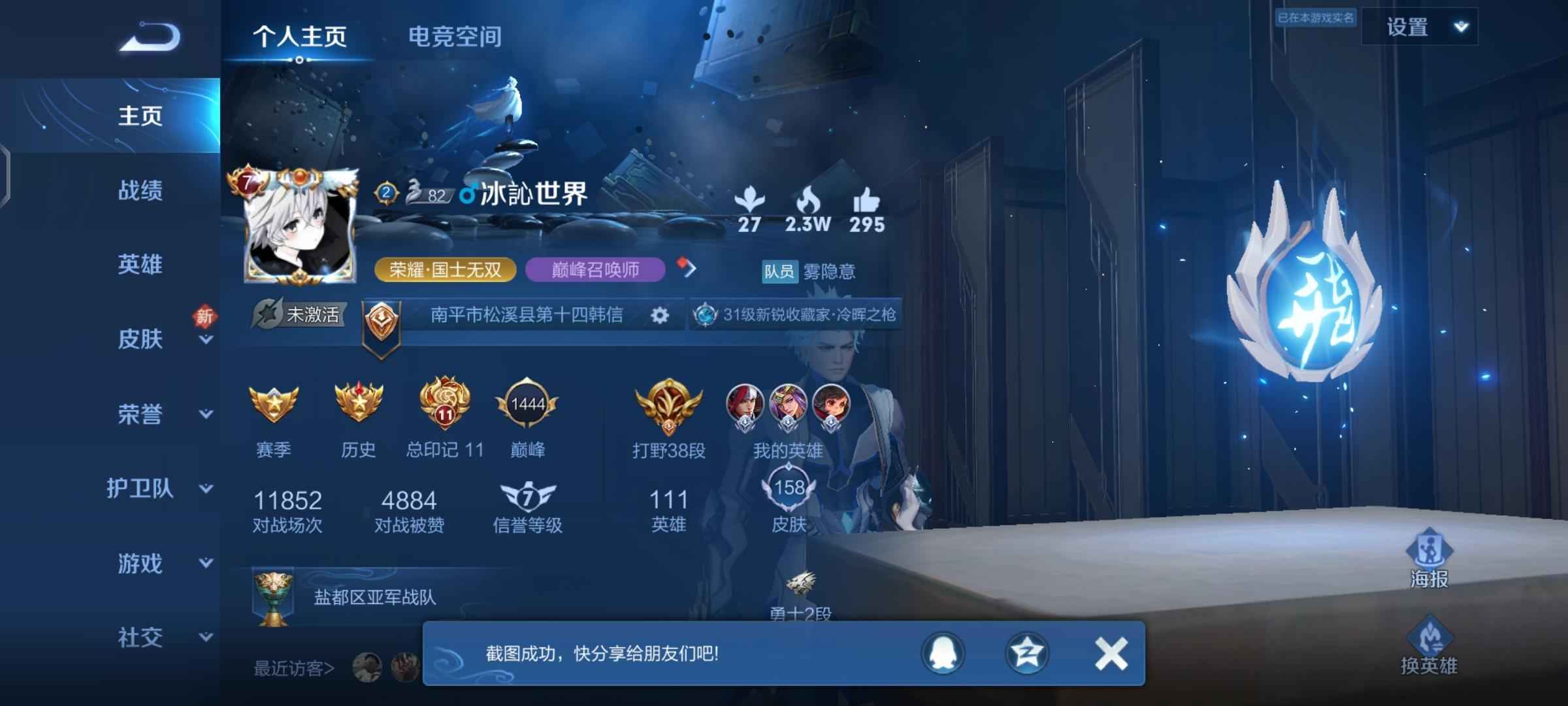 王者荣耀【111英雄158皮肤】找我问价，七传说，马车全皮