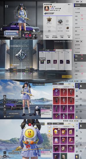 PUBG M（外服）3龙妹地铁号