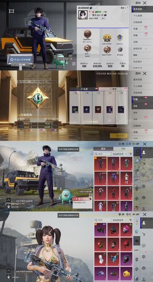 PUBG M（外服）1冰霜 3幸运妹控