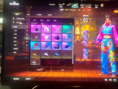 绝地求生（PUBG）双异色，港片里的乌鸦发型，