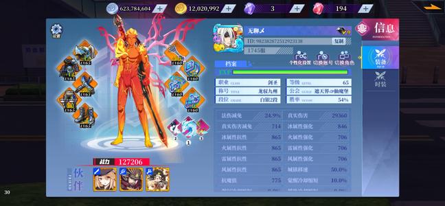 神陵武装【65级】120亿桩剑圣甩