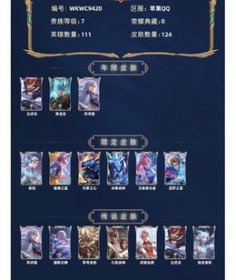 【111英雄124皮肤】白虎志、凤求凰、野法王超值多游