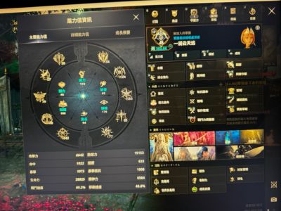 永恒之塔2（台服）主号390K弓。细节看图
