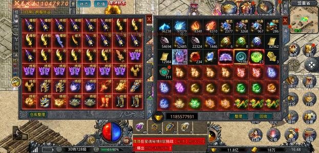 赤月龙城【728级法神】1100万战力，死绑号！