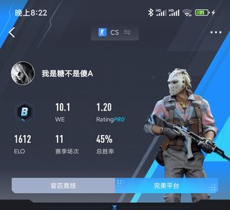 CSGO完美平台账号
