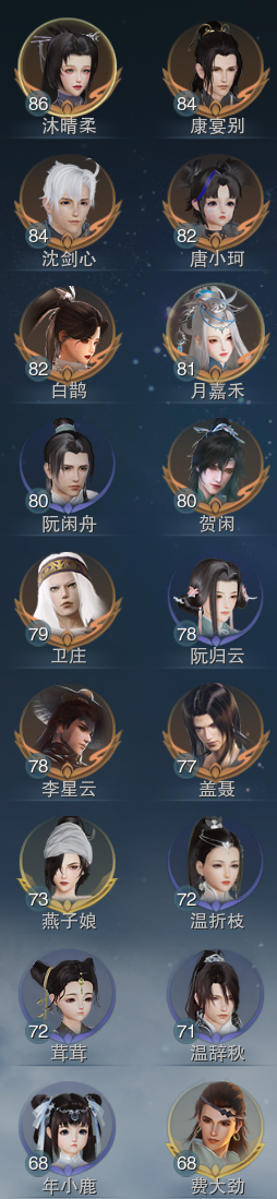 剑侠情缘3（剑网3）【角色分离-130级天策】130天策成女  10万多资历