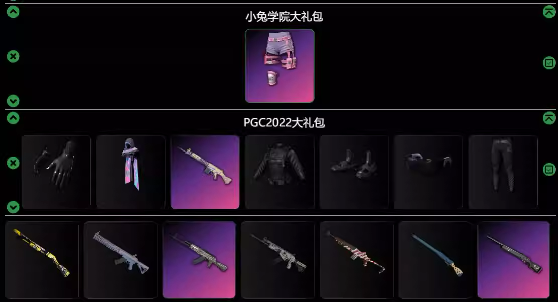 绝地求生（PUBG）PGC2022大礼包绷带AK