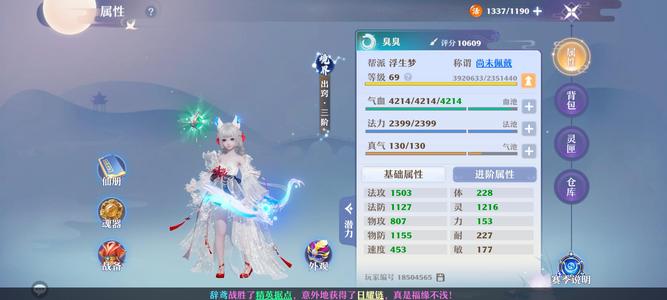 梦幻新诛仙【69级】暴龙兽法师满4个法宝