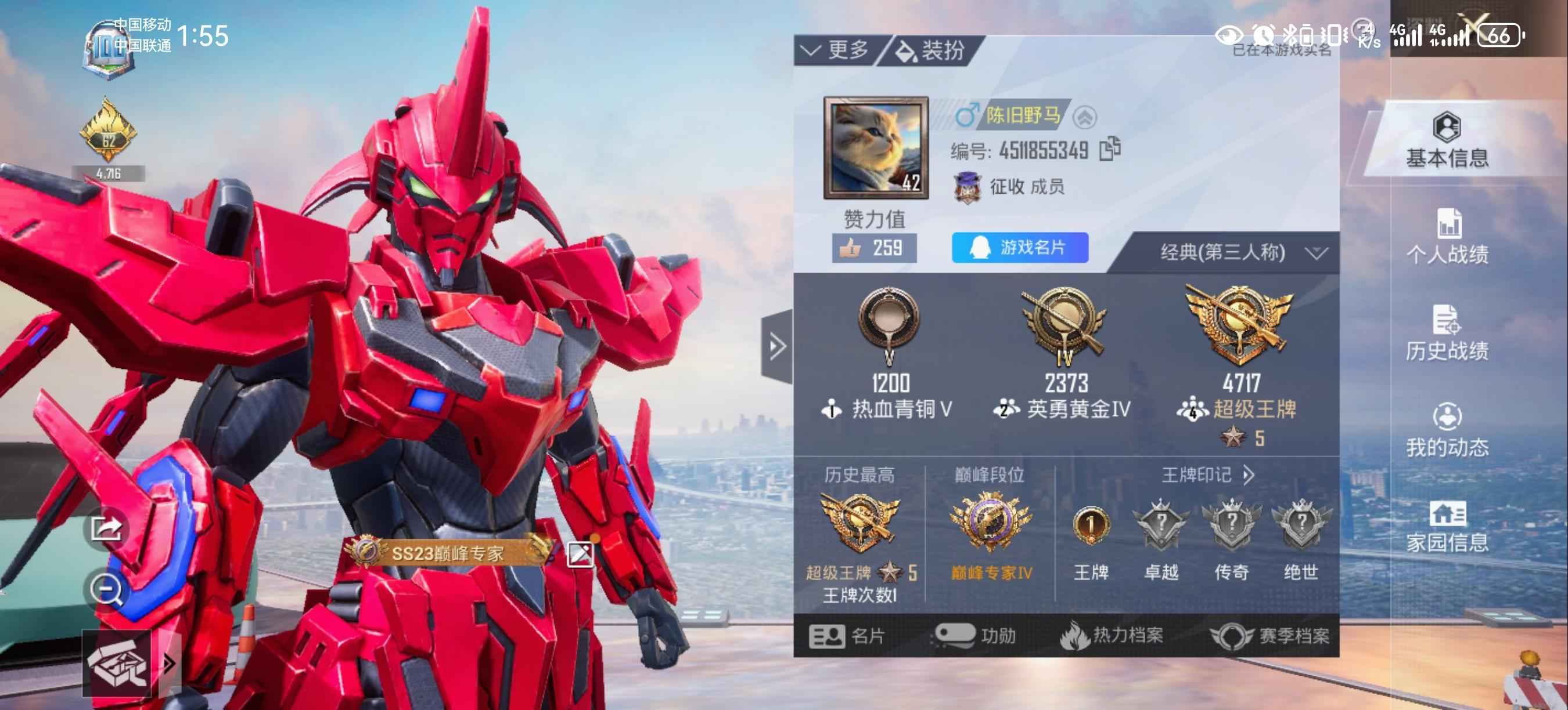 和平精英一车满套银碳小老虎一个粉装