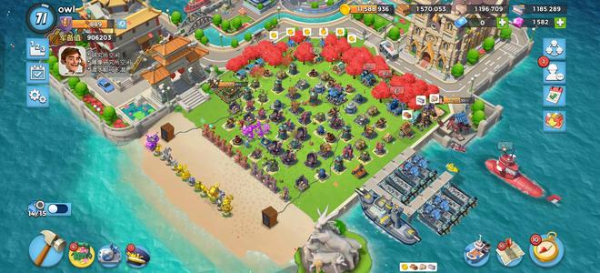 海岛奇兵极品雕像刚开刻印