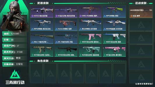 三角洲行动总资产37M 青铜