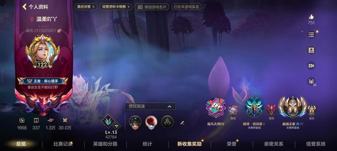 英雄联盟手游（lol手游）本赛季王者成品号