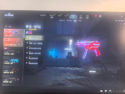 绝地求生（PUBG）双成长双异色 烟枪 男女老黑