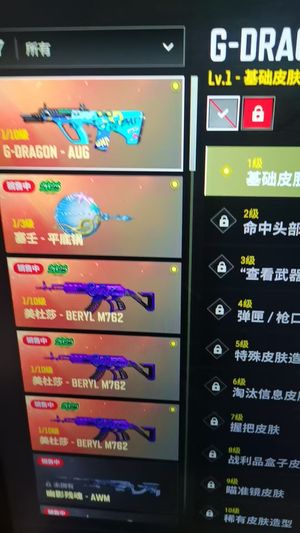绝地求生（PUBG）生存等级0 名誉等级0 成长武器5 究极30 载具 枪皮200五成长武器啥都有