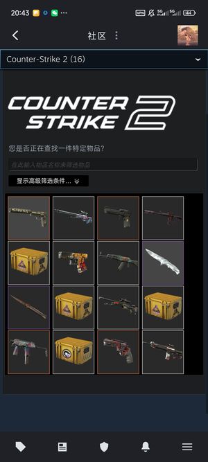CSGO两把刀，单5e