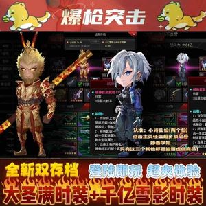 爆枪突击（网页版）小诗仙仙双存档满时装千亿雪影